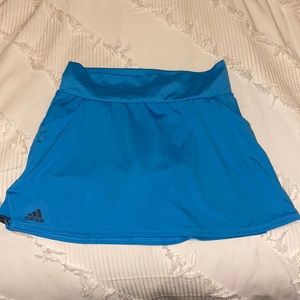 Blue adidas tennis skirt — worn once